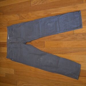 NWOT Men's Outerknown Grey Corduroy Pants Size W 34" L 31"